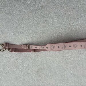 MCM Pink Leather Strap